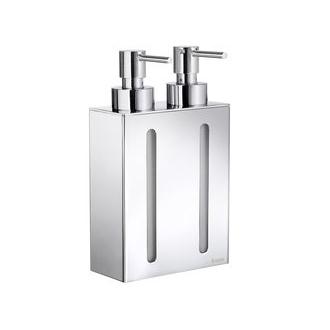 Smedbo FK258 Outline Wallmount Soap and Lotion Dispenser 2 Pumps